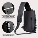 BOLSO INTELIGENTE ANTIROBO CON PUERTO DE CARGA + ENVÍO GRATIS